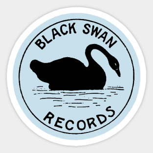 Black Swan Records Sticker